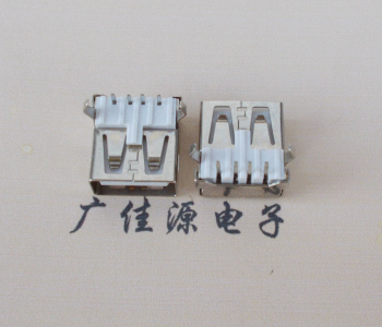 东凤镇USB AF母座 LCP 耐高温250度280度 环保白胶芯