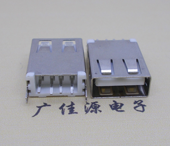 东凤镇USB AF立式 直插 加长款17.5MM 大电流3A插座