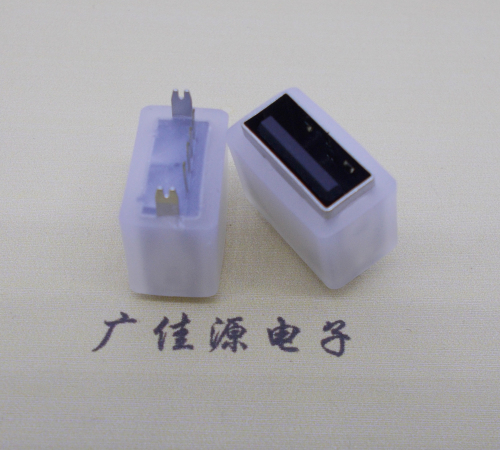 东凤镇USB连接器接口 10.5MM防水立插母座 鱼叉脚