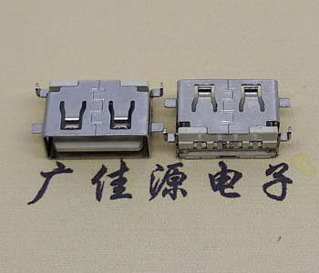 东凤镇USB母座 前贴后插 沉版1.1/1.9总长8.5mm大电流