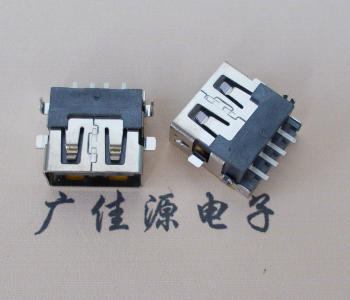 东凤镇 USB母座 贴片沉板3.5/4.9 直口/卷口铜壳/铁壳