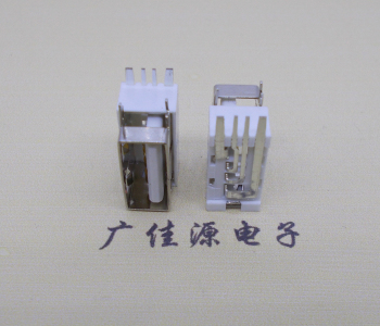东凤镇USB侧立式短体10.0尺寸 侧插加宽脚5A大电流插座