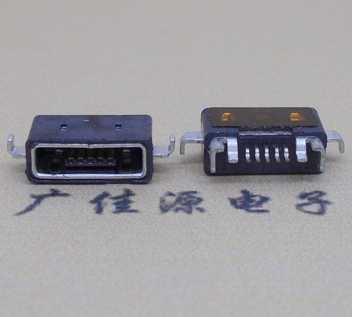 东凤镇MICRO USB防水AB型口母头3D图纸封装