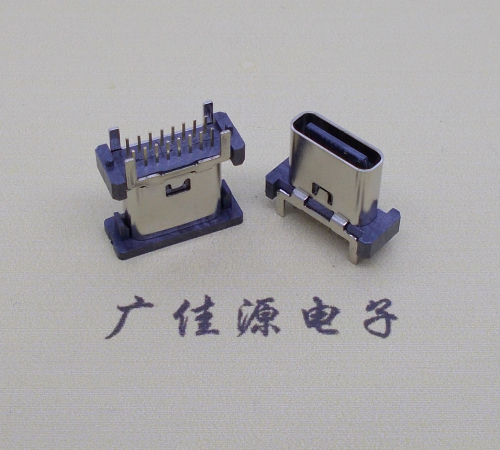 东凤镇立式插板type-c16p母座长H=8.8mm