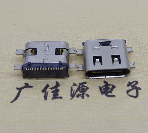 东凤镇type-c16p母座全贴带弹片连接器