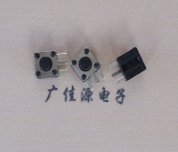 东凤镇4.5X4.5x3.8侧边三脚插进口弹片不锈钢按键开关