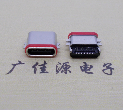 沉板usb 3.1 东凤镇type-c防水母座